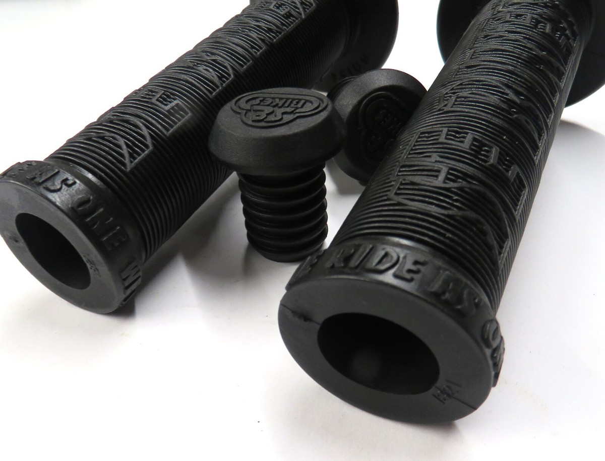 Impugnature SE Racing Bici &ndash; Ala 135 Mm, Flangiate, Nere, Per BMX