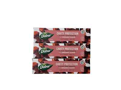 6x Dabur Zahnpasta Herbal Clove- Kräuterzahnpasta Nelke Toothpaste 100ml
