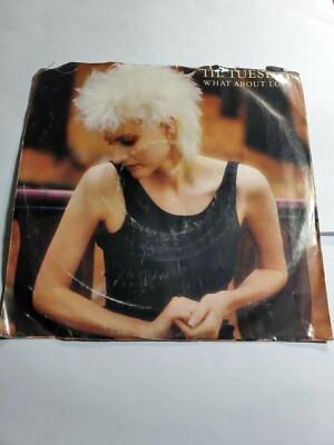 Til Tuesday -  What About Love? / Will She just Fall down  1986 Epic  VG+ F94