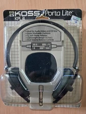 Vintage Koss KPL-4 Porta Lite Headphones in Package - Storage Unit Find - 1988