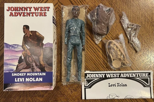 Marx Johnny West Adventure CXR Marxman Smokey Mountain Levi Nolan Scout with Box
