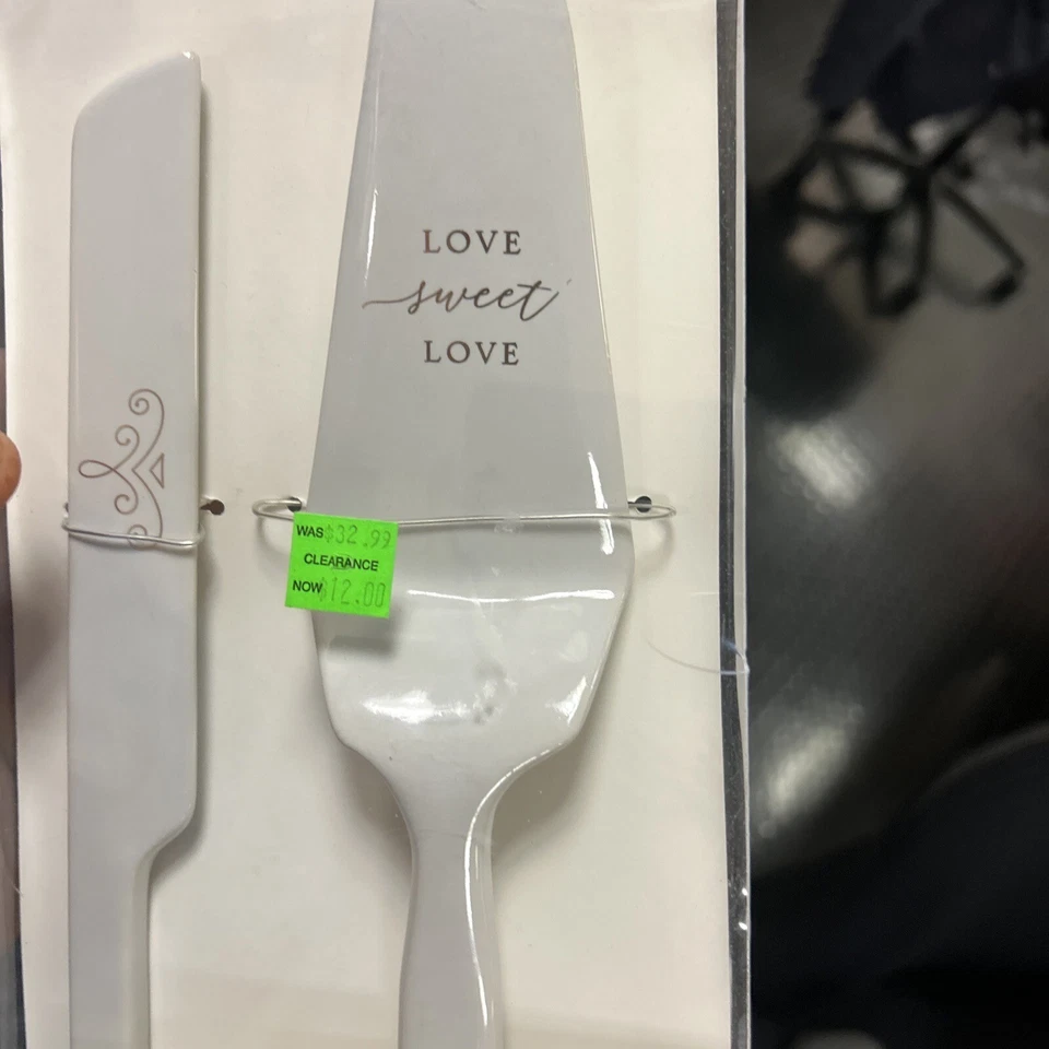 Juego de cuchillos y servidores Style Me Pretty Cake oro blanco Foto 4 de 4