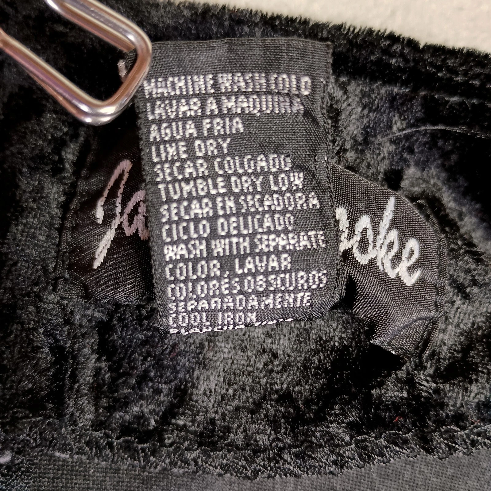 VALENTINO Abito vintage Jamie Brooke taglia M nero vellutato stravagante gotico strega anni 90