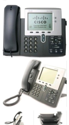4 Brand New Cisco 7941 CP-7941G IP Phone 7900 Series phones