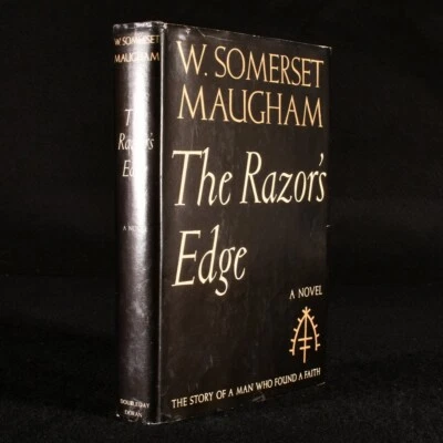 1944 The Razor's Edge W Somerset Maugham First US Trade Edition Dust Wrapper - Photo 1/4