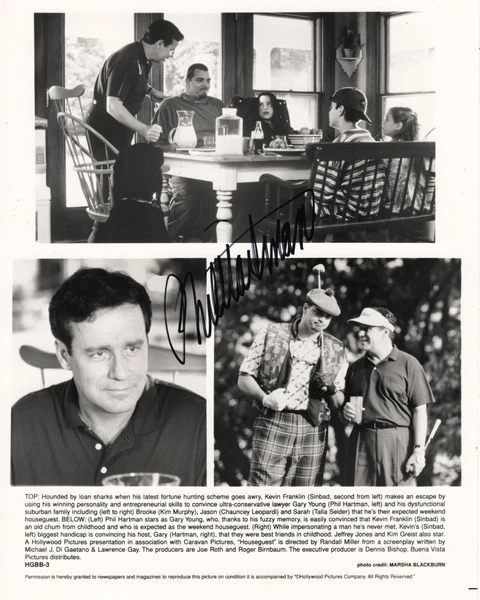 Late Actor Comedian Phil Hartman 8x10 Signed Photo Guaranteed Authentic COA