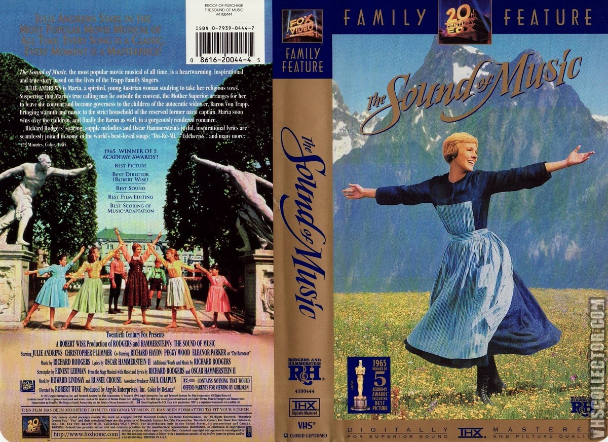 NEW / Sealed / The Sound of Music Starring Julie Andrews