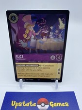 Disney Lorcana: Into The Inklands - Alice - Tea Alchemist - 35/204 Cold Foil 