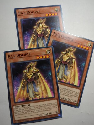 3x Ra's Disciple 1st Edition Common EGO1-EN015 Yu-Gi-Oh! | eBay