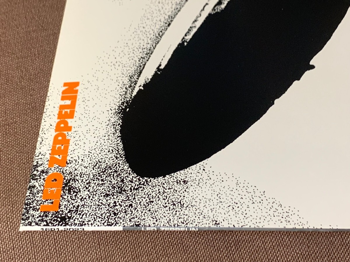 LED ZEPPELIN s/t JAPAN LP RECORD 16P1-2023 w/ INSERT 1988 Forever