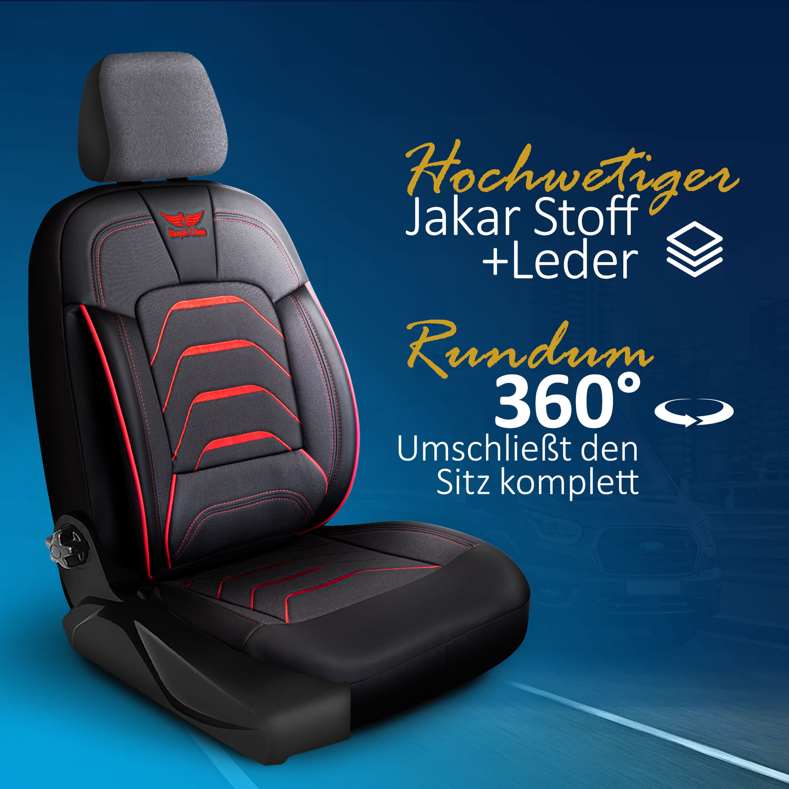 Sitzbezüge Für VW T6 T6.1 Transporter - Allwetter Schutz Für Vordersitze