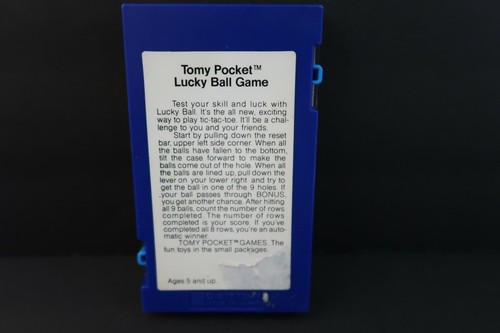 Tomy Pocket Game Lucky Ball mechanischer Flipper Arcade Spielzeug Handheld 1977 Sehr guter Zustand - Bild 2 von 2
