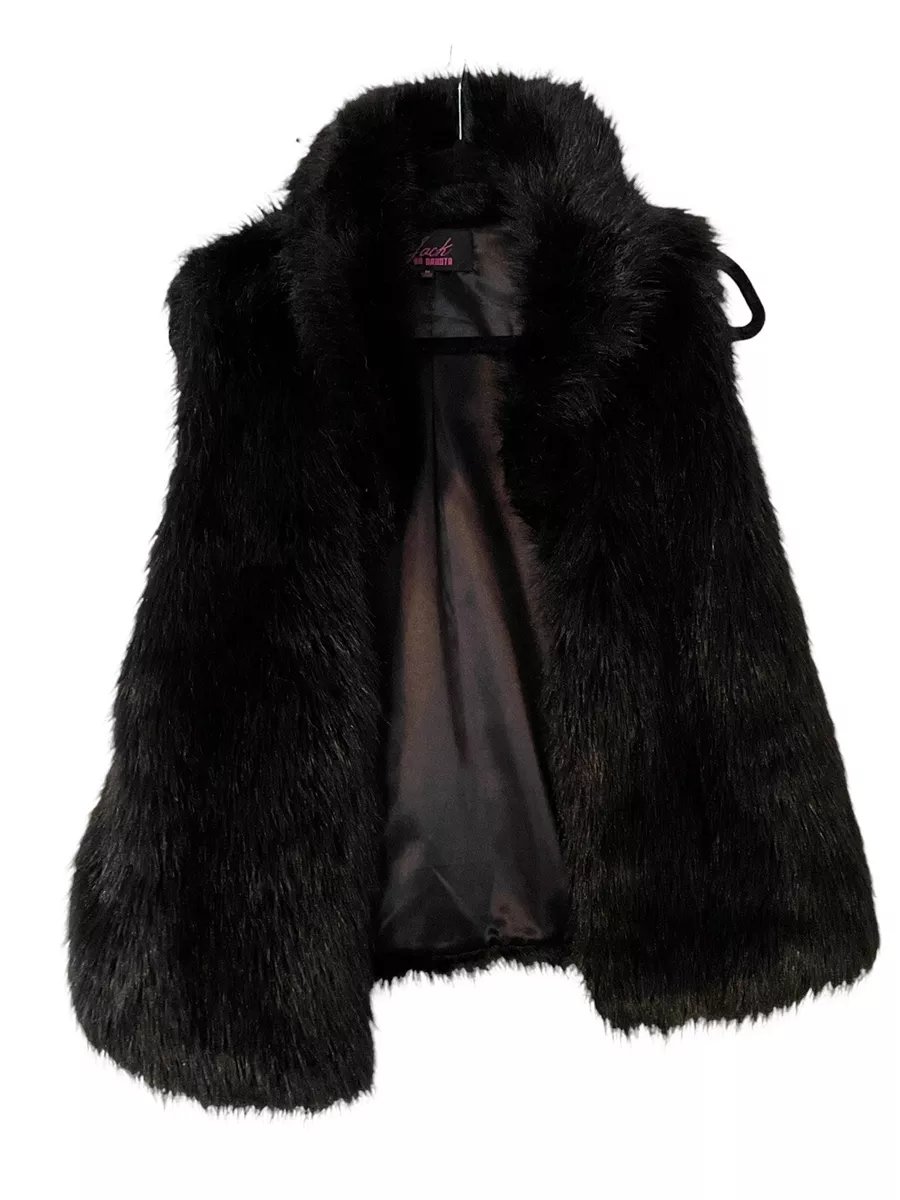 Bb dakota faux fur best sale vest