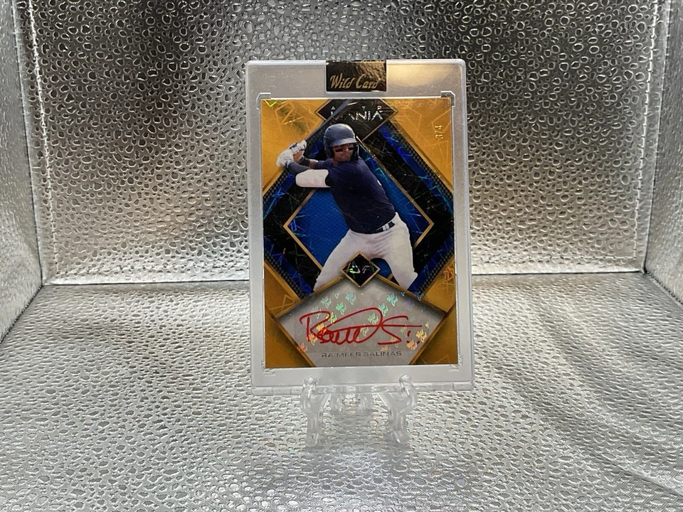 2023 Wild Card Auto Mania Raimfer Salinas Autograph #3/4 - Image 4 of 4