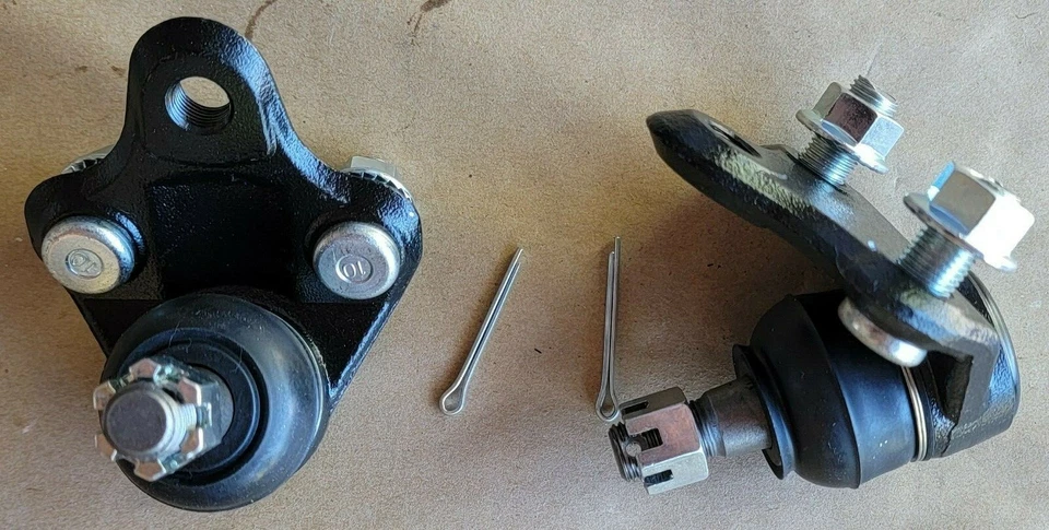 Kit de juntas esféricas inferiores de suspensão dianteira 2 peças para Toyota Corolla Geo Prizm 93-95 - Imagem 2 de 4