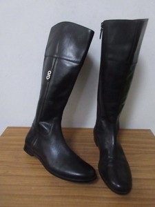 cole haan black knee high boots