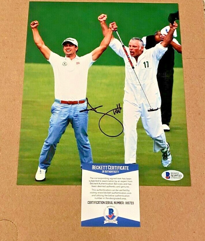 Adam Scott Autographed Signed 2013 MASTERS 8X10 PHOTO BECKETT CERTIFIED BAS PGA 