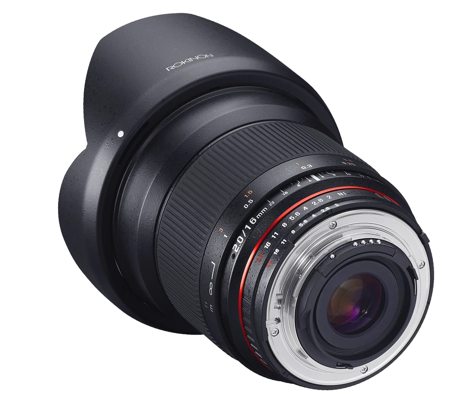 Rokinon 16mm F2.0 High Speed Wide Angle Lens (Canon M) - Image 3 of 4