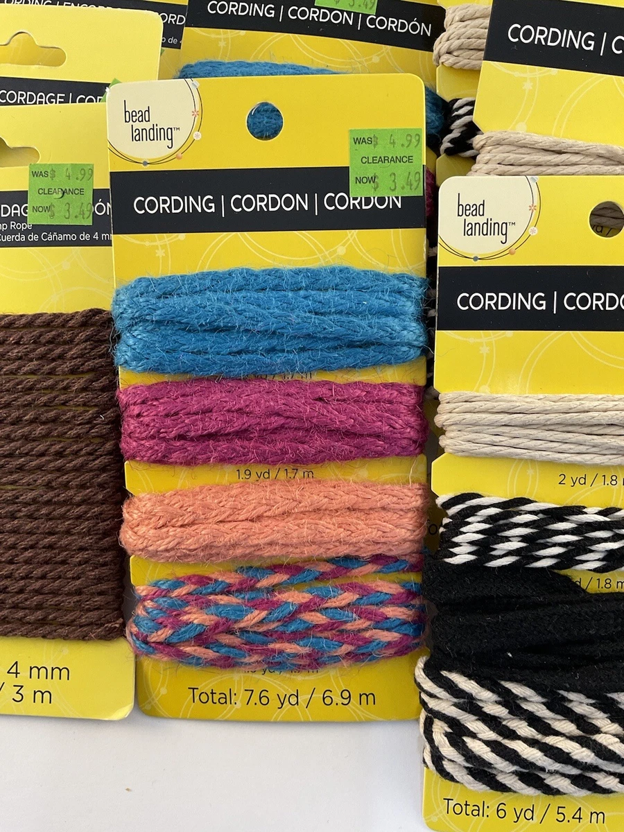 Bead landing sale cording