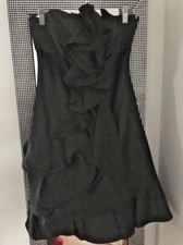 Karen Millen black Bandeau, prom, ball gown ,party Dress Size 10