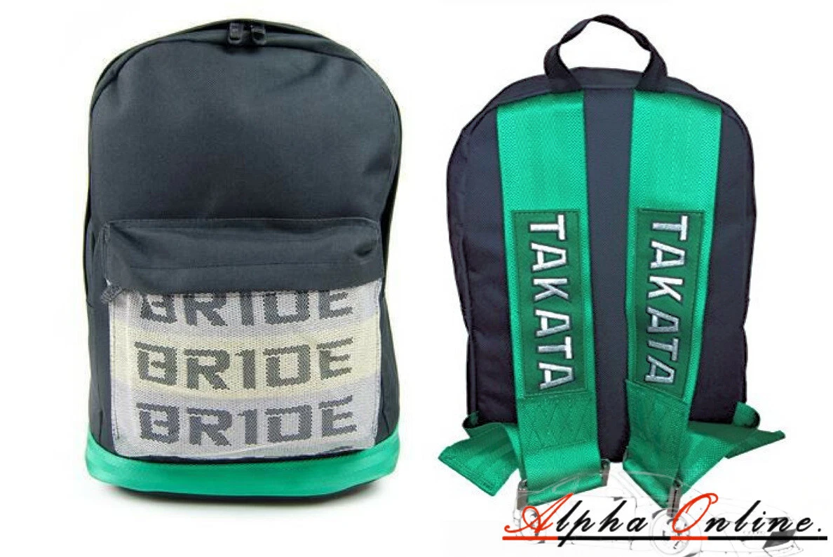 Bride Takata Style Back Pack JDM Vehicles Nissan Honda Toyota