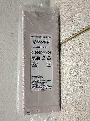 (Lot of 18) Shortel Shorephone GIG POE Adapter 48Vdc 0.35A P/N PD-3501G/AC