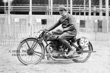 Sunbeam factory racer Jackson 1925 French Grand Prix Montlhery photo racing 