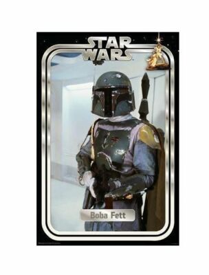 Poster Star Wars - Boba Fett, Grand Format, Décoration Murale Tendance