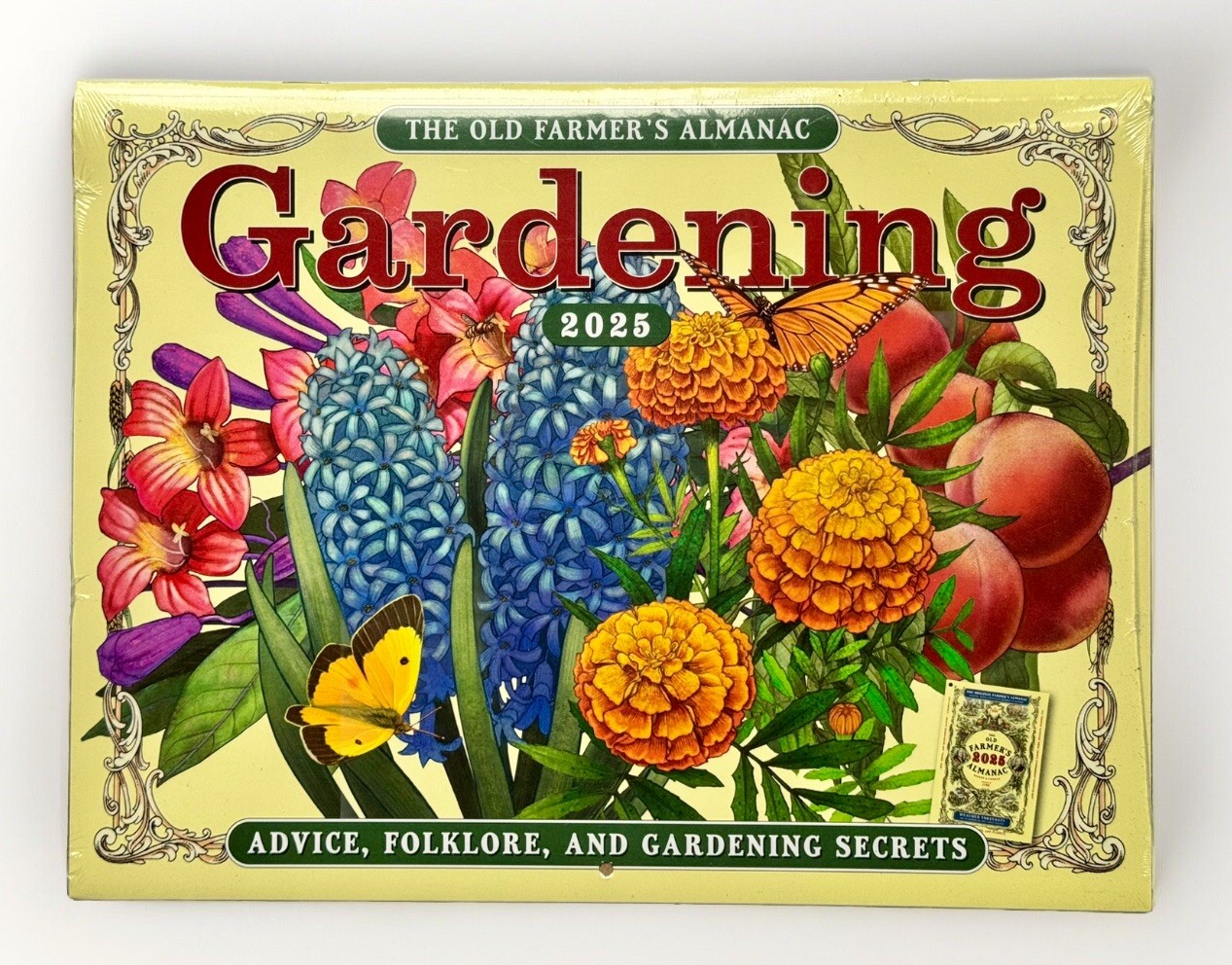 The Old Farmers Almanac Gardening Wall Hanging Monthly Calendar Year 2025