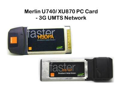 Merlin U740/ XU870 PC Card - 3G UMTS Network Orange