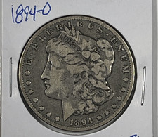 1894-O Morgan Dollar : Fine +
