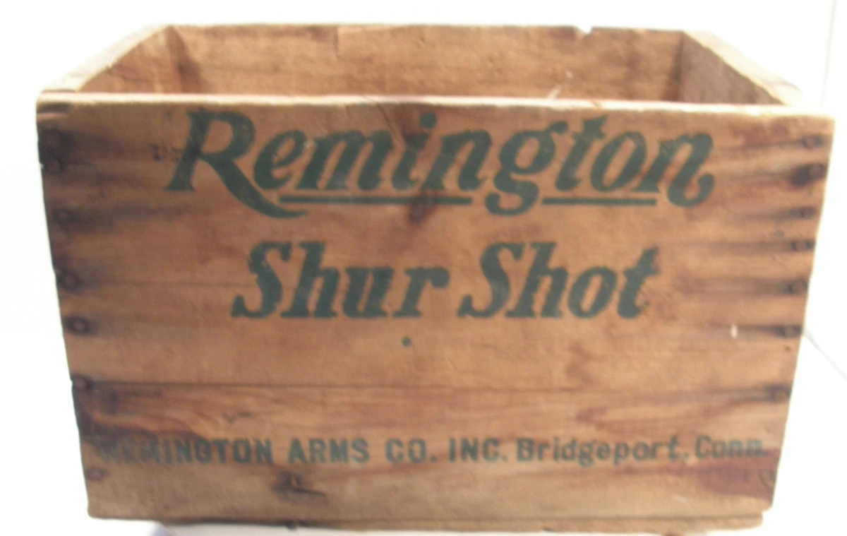 Remington Vintage Wooden Hunting Ammo Boxes for sale - eBay