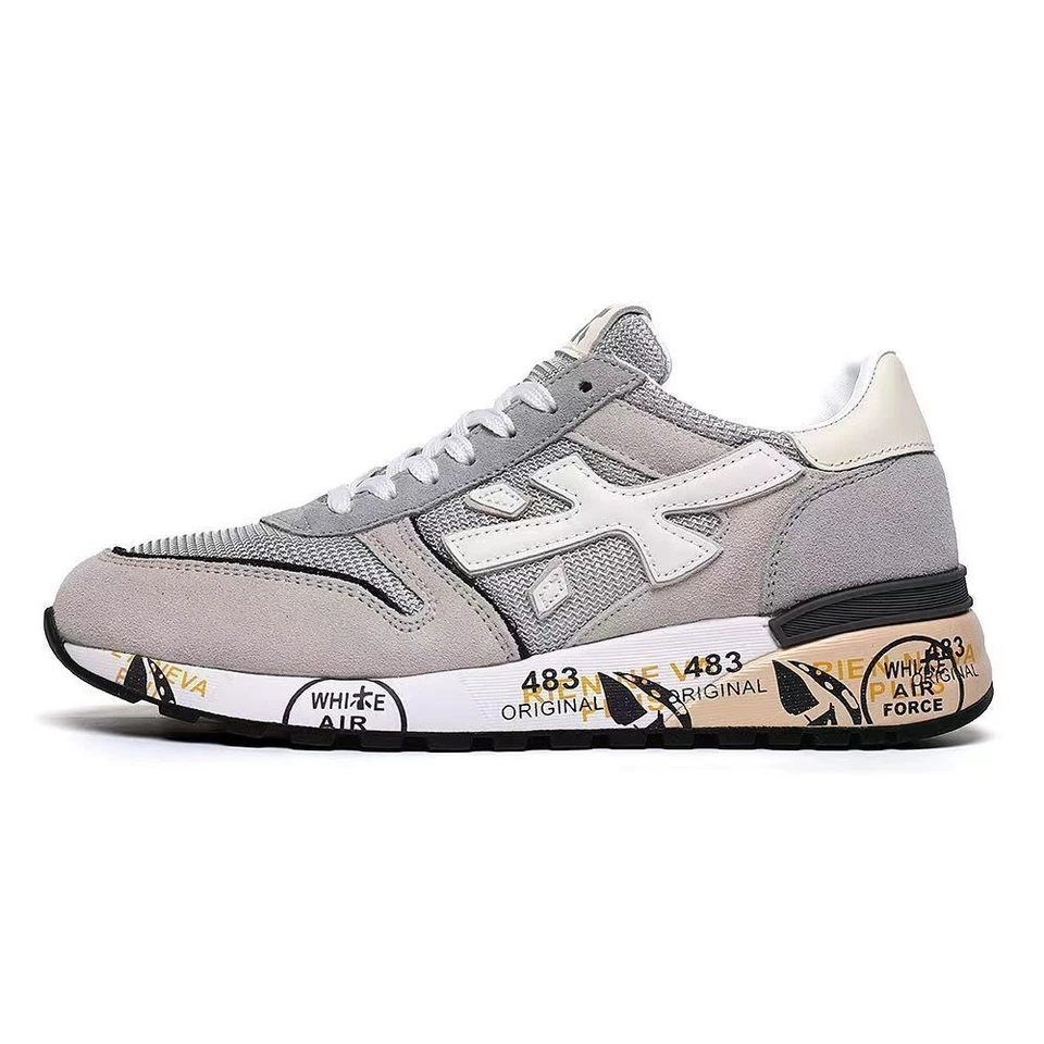 PREM Zapatos Casuales Suela Gruesa Transpirables Hombre y Mujer Foto 2 de 4