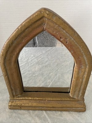 O R. M. KULICKE   Peaked Italian Gothic Arch Mirror  Vintage