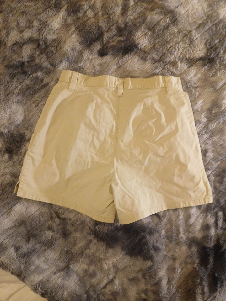 Shorts elástico feminino Massimo bronzeado tamanho 4 - Imagem 3 de 4