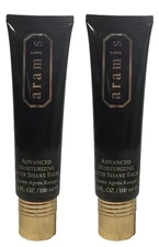 ARAMIS ADVANCED MOISTURIZING AFTER SHAVE BALM 3.4 Oz / 100 ml NEW x 2 Read Descr