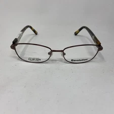 REVOLUTION EYEWEAR REV 797 51-16-135 TORTOISE WINE BROWN FLEX HINGE +W31