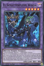 YuGiOh El Schattenpuppe Winda SDSH-DE047 Super Rare Excellent unl.