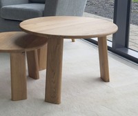 Couchtisch 70Cm Massivholz Eiche Wildeiche Massiv GeöLt Neu Ovp!!!
