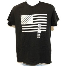 Distressed American Flag Patriotic US Flag T-Shirt Size Med NEW