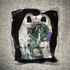 2022 Black Panther Wakanda Forever McDonalds Happy Meal Toy - Black Panther 3