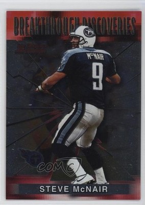 2000 Bowman Breakthrough Discoveries Steve McNair #BD5 12zm