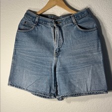 Vtg 90s Light Blue Denim Shorts