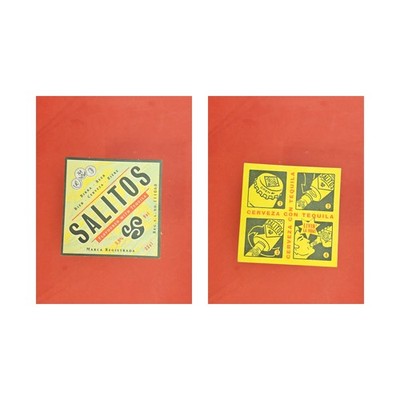 Salitos Flavoured with Tequila Brewery Beer Mat Beermat