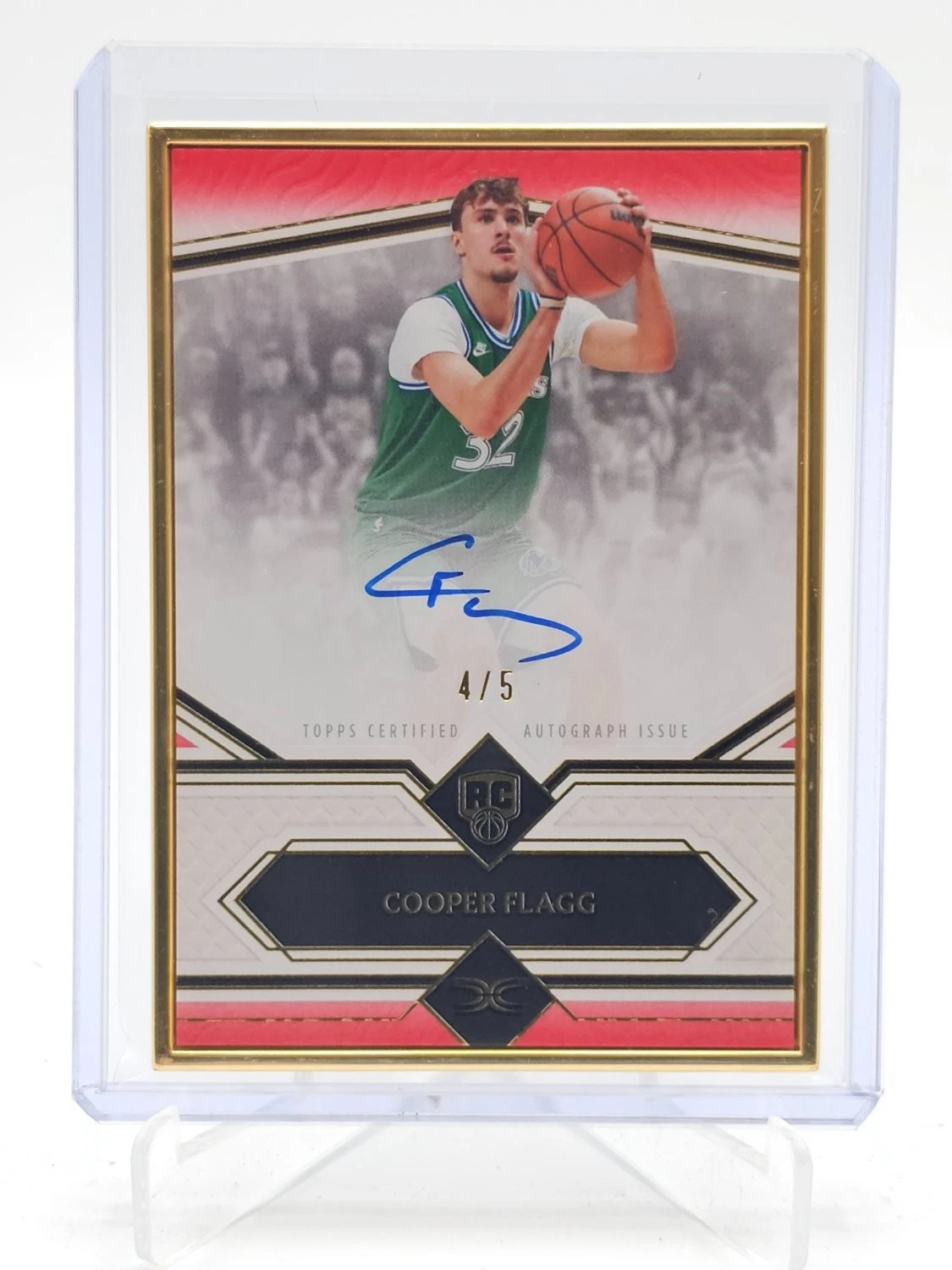 Auctions Ending Today: COOPER FLAGG 2025-26 TOPPS DEFINITIVE