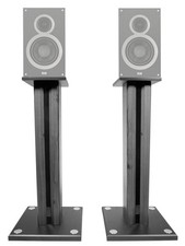 Pair 26" Bookshelf Speaker Stands For ELAC B6 Bookshelf Speakers
