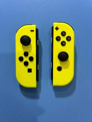 Nintendo Switch Joy-Con Controllers Neon Yellow Set Left and Right
