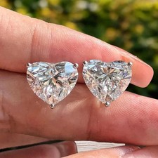 6.00 CT Heart-Cut EF/VS1 Lab Grown Diamond So...