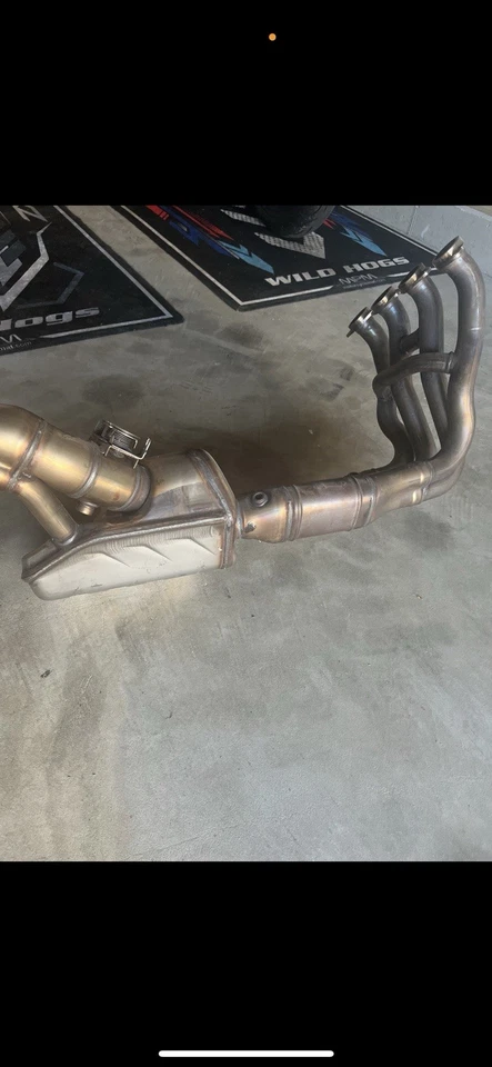 Silenciador escape bmw s1000rr 18-24 + cabezales oem akrapovic Foto 2 de 4