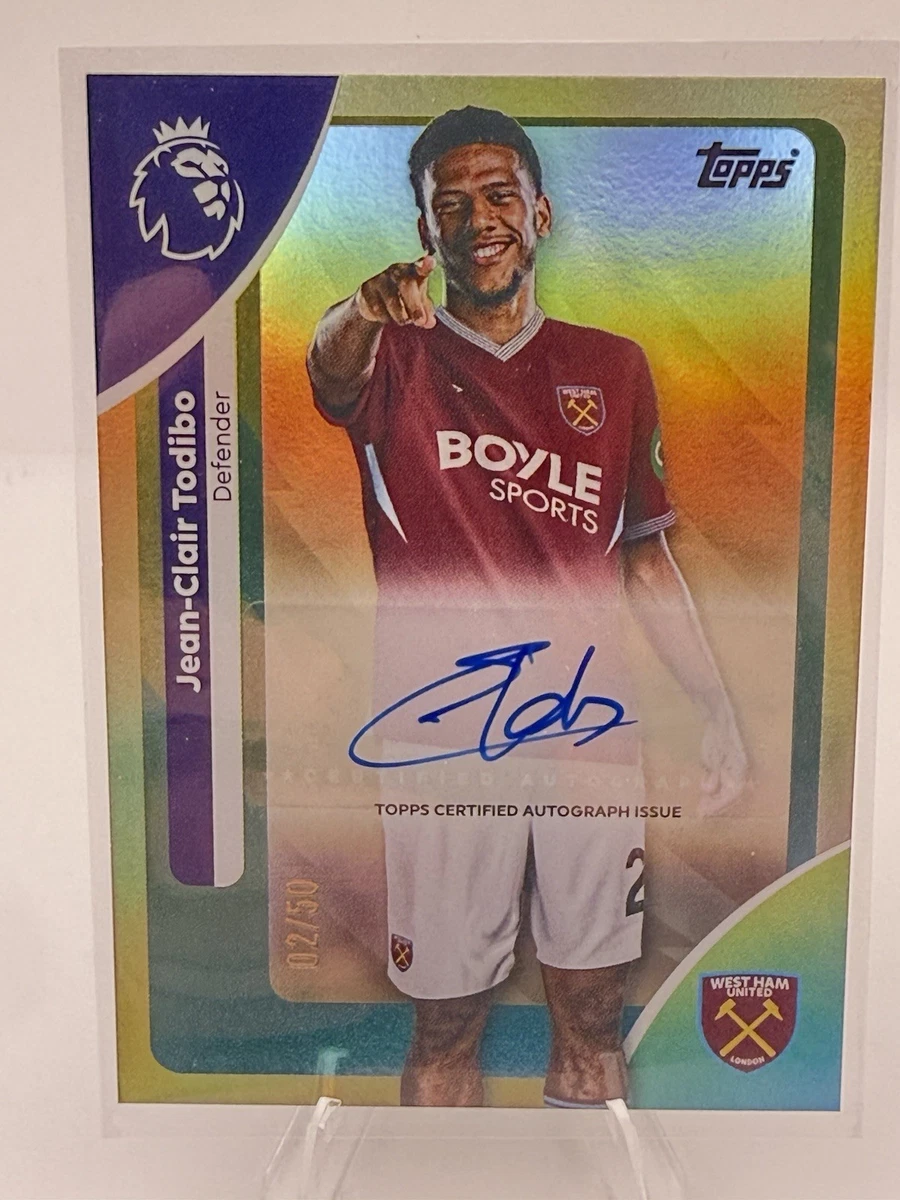 West Ham United Soccer Original Autographed Sports Trading Cards